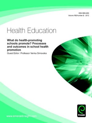 cover image of Health Education, Volume 112, Issue 2